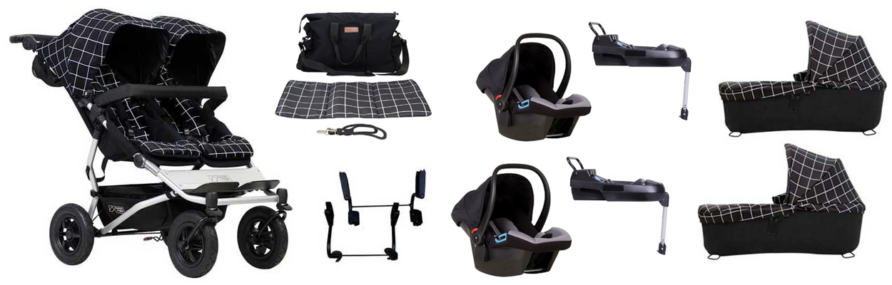 Silla Gemelar Moutain Buggy Evolution Duet 3.2