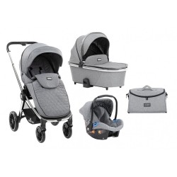 Cochecito Trio Vicenza Premium Grey