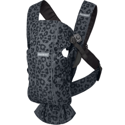 Mochila Portabebe Babybjorn One Algodón Edición Especial Leopard