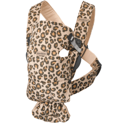 Mochila Portabebe Babybjorn One Algodón Edición Especial Leopard