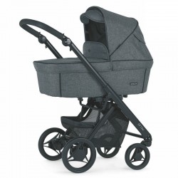 Cochecito TRIO Bebecar Prow KA102 Negro mate