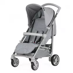 Silla paseo Bebecar Spot Compact A111 Cromado-gris topo