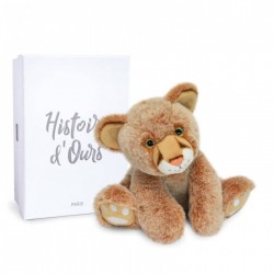 Caja regalo Histoire d'Ours Bebé León 25 cm