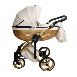 Cochecito Trio Toral Bebé Chantal Star 8 Beige Brilli