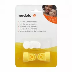 Pack de 2 Válvulas y 6 Membranas Medela