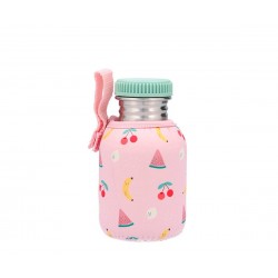 Botella Tutete Acero con Funda Fruits Personalizable 350ml