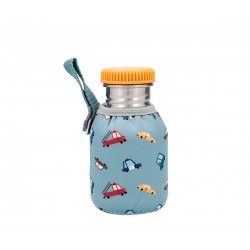 Botella Tutete Acero con Funda Vintage Cars Personalizable 350ml