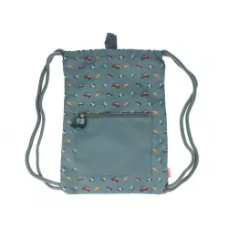 Mochila Saco Tutete Impermeable Vintage Cars Personalizable