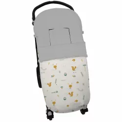 Saco silla universal polipiel Dydados Ardilla punto gris