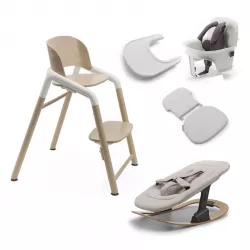 Conjunto Mesa y silla evolutiva infantil de madera - Montessori - Ajus –  Labores Bella