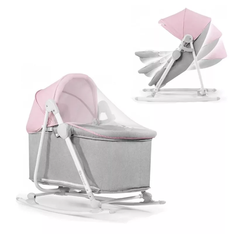 SILLA MECEDORA MOISES PARA BEBE 5 EN 1 ROSA