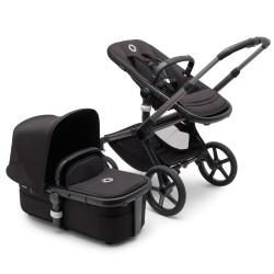 Cochecito DUO Bugaboo Fox 5 Grafito Negro Medianoche