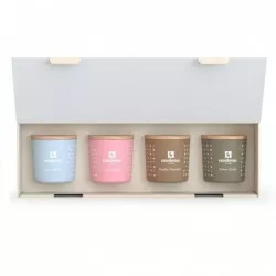 Set 4 Velas Aromáticas Cambrass Star 5 cl