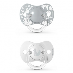  MAM 2 clips para chupetes con sujetadores y anillos flexibles  para niños, los diseños pueden variar : Todo lo demás