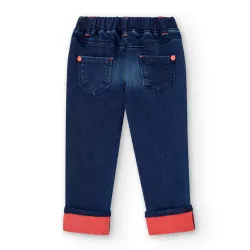 Pantalón Boboli denim punto