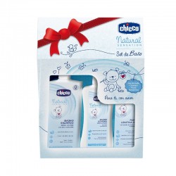 Banheira Chicco Cuddlebuble com conjunto de higiene