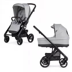 Cochecito Duo Bebecar PROW COMPACT 2024 KA413 chasis Negro