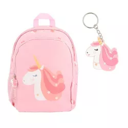 Mochila Mediana Tutete Magical Unicorn + LLavero Tutete