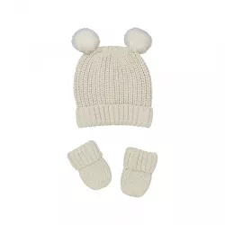 Conjunto Mayoral gorro manoplas tricot