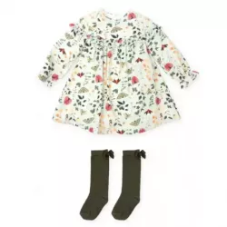 Vestido Tutto Piccolo Bosque con calcetines