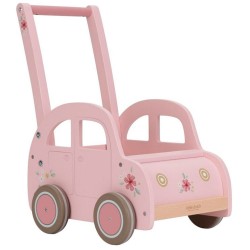 Caminador Little Dutch Flores Coche rosa FSC