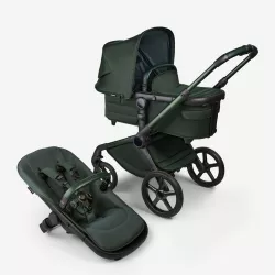 Cochecito DUO Bugaboo Fox 5 Ed. Limitada Verde Medianoche