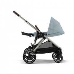 Cochecito Gemelar Cybex e-Gazelle S para 2 hermanos 2025
