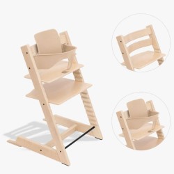 Bundle Trona Stokke Tripp Trapp con Baby Set² Natural