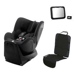 Silla auto Britax Römer Dualfix Plus con espejo y protector