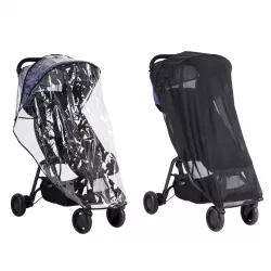 Plastico lluvia y Protector Solar para Mountain Buggy Nano