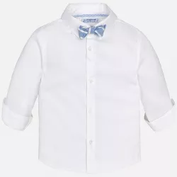 Camisa m/l Mayoral stretch pajarita