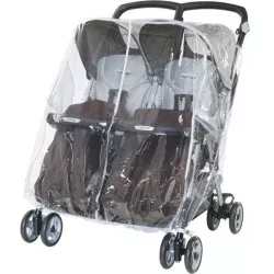 Plástico de lluvia Aria Twin Peg Perego para silla gemelar