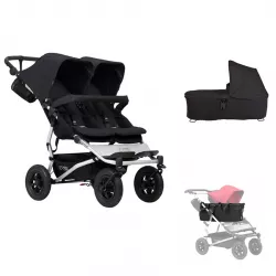 PACK HERMANOS SEGUIDOS + Cesta JOIE BAG Mountain Buggy Duet 3.2