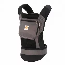 Mochila Portabebe + Cojin Ergobaby PERFORMANCE Negro