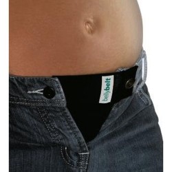 Kit Alargador de Cintura Belly Belt Combo blanco/negro/denim