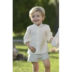 Conjunto Traje niño Copo Verde Agua