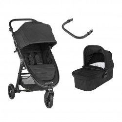 PACK Cochecito Duo Baby Jogger City Mini GT2 con barra apoyabrazos