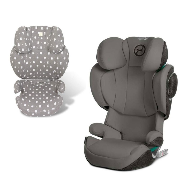CYBEX Solution Z i-Fix plus Kindersitz Khaki Green