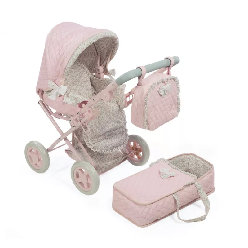 Olivia's Little World - Cochecito de cuna para muñeca de bebé, cochecito de  juguete para muñecas de bebé, cochecito para niñas de 5 años, cochecito de