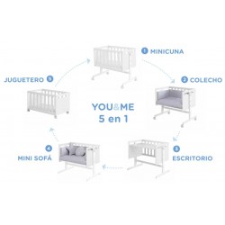 Minicuna colecho MICUNA You and Me Plus 5 en 1